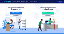 Desktop Screenshot of leaflink.com